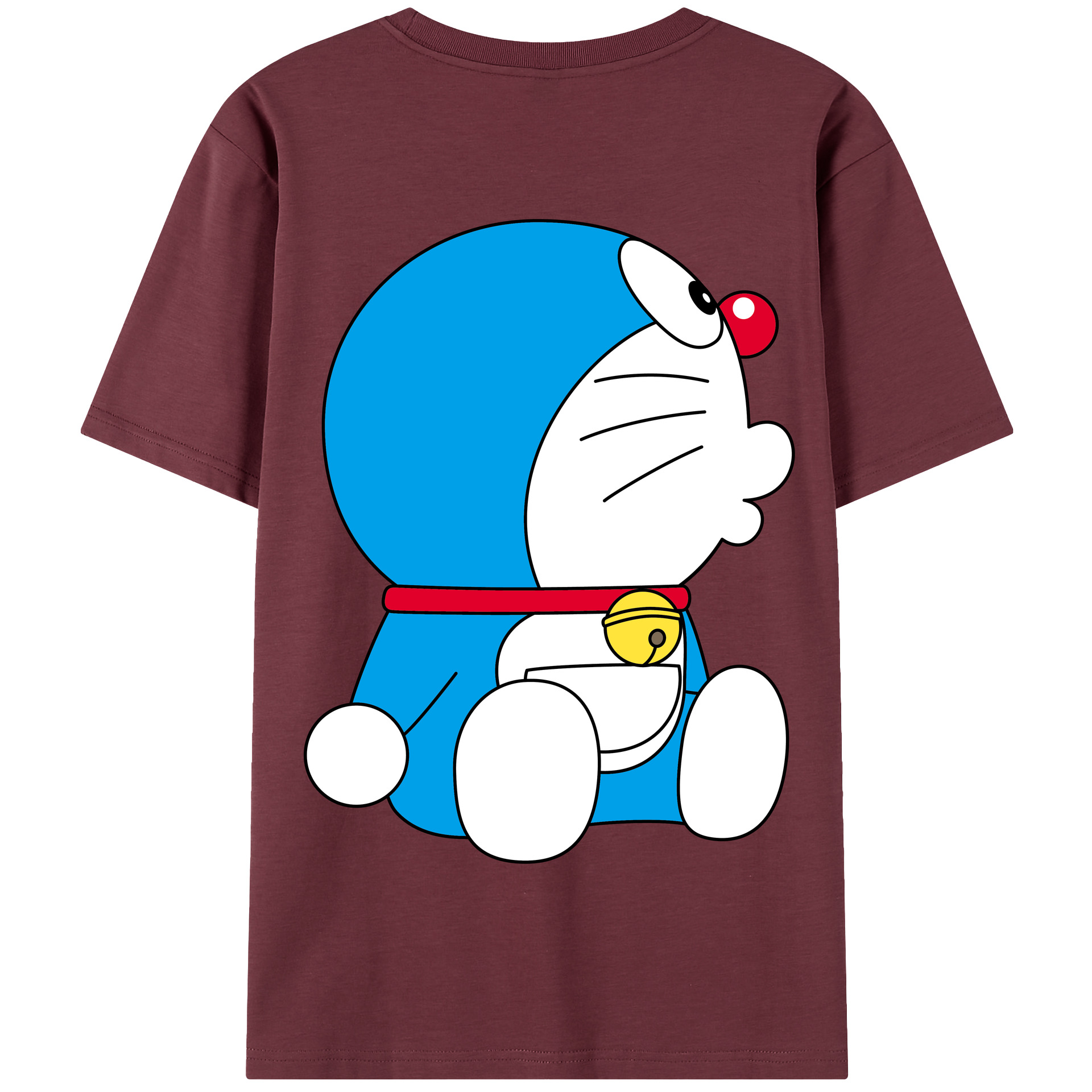 （画像用） ドラえもん Doraemon 綿100％半袖Tシャツ（背面プリント）
